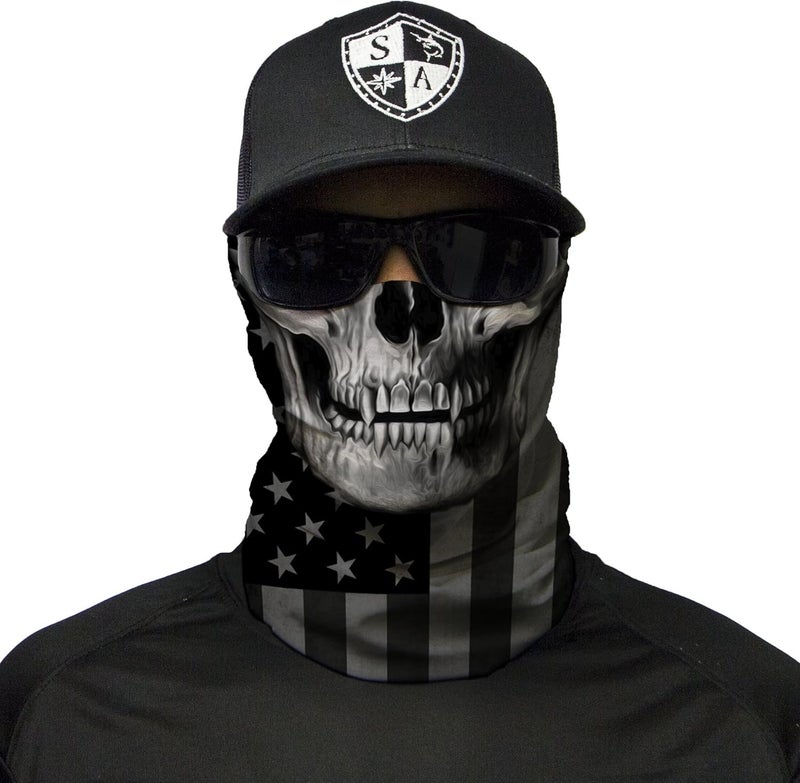 Sa Company Single UV Face Shield | UV 30+ Multipurpose Neck Gaiter Balaclava for Adults - Image 1